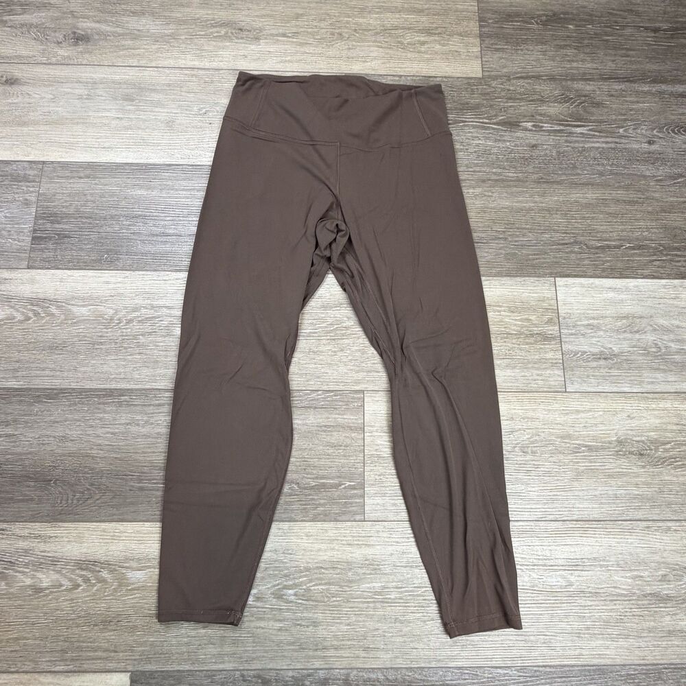 Patagonia Leggings Womens Size Large Brown Ankle High Rise NetPlus Athletic